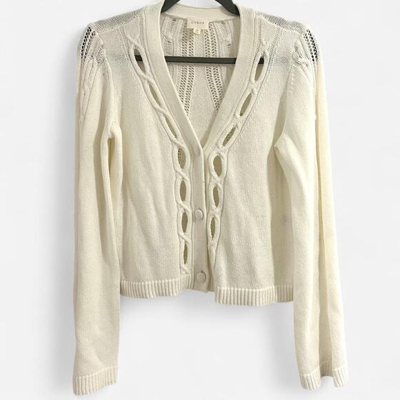 Cyrus Sweaters - CYRUS Knit Textured Cardigan